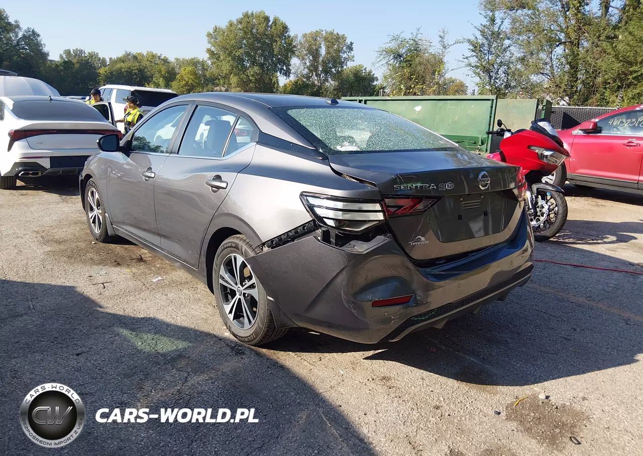 2021 Nissan Sentra Sv Xtronic Cvt VIN:3N1AB8CV7MY277926 - 3