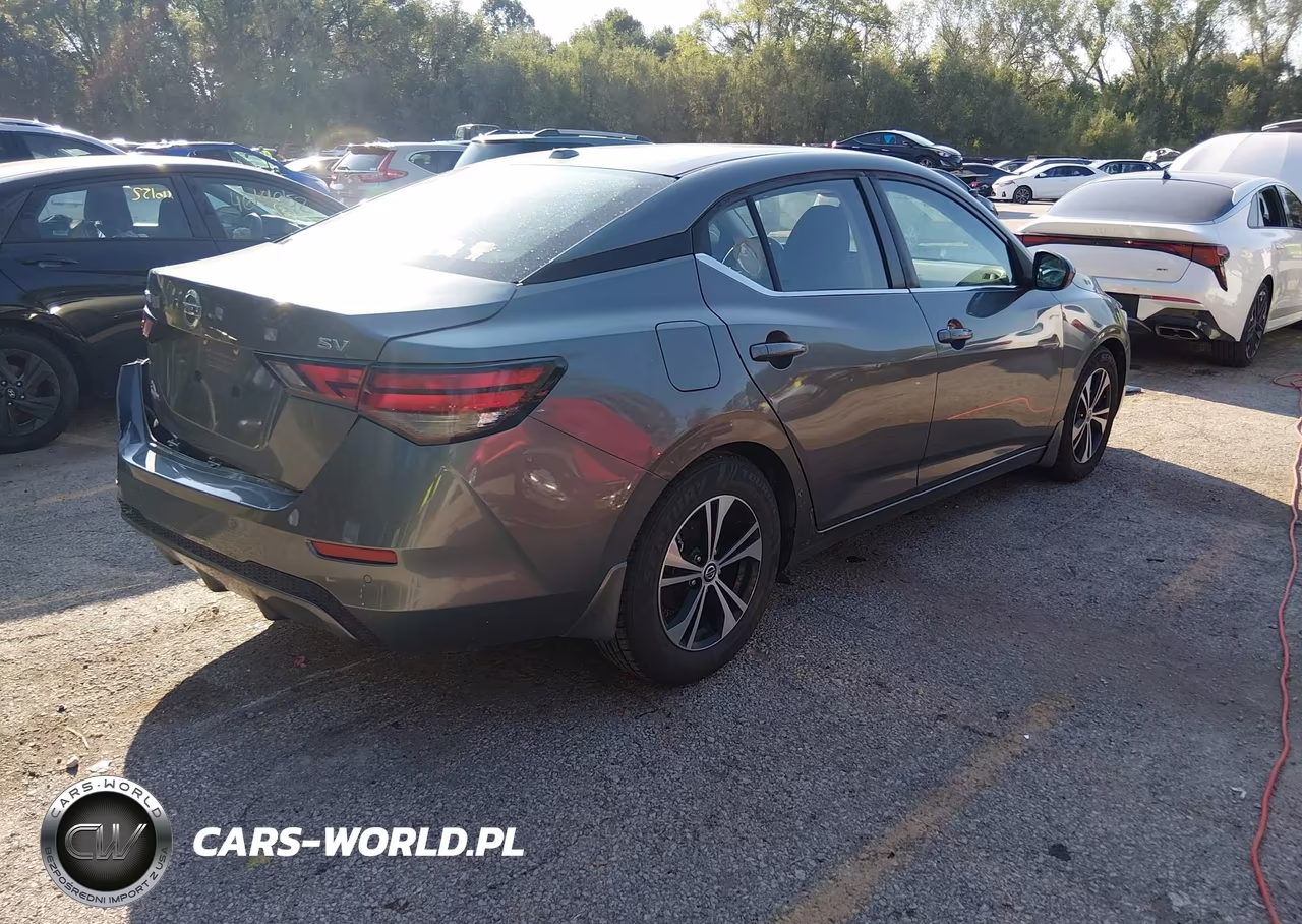 2021 Nissan Sentra Sv Xtronic Cvt VIN:3N1AB8CV7MY277926 - 4