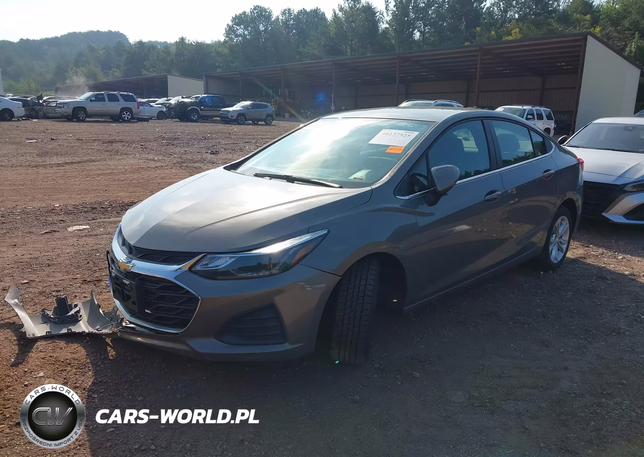 2019 Chevrolet Cruze Lt VIN:1G1BE5SM6K7133727 - 2