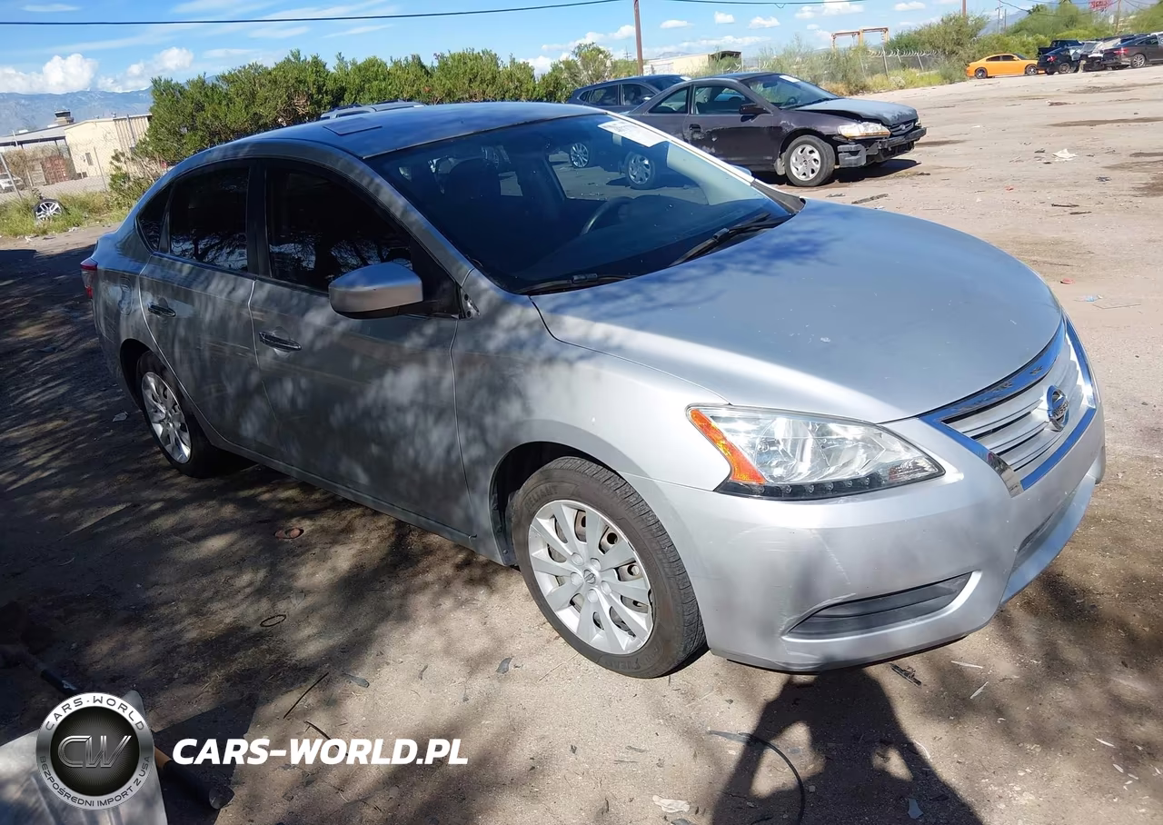 2015 Nissan Sentra S VIN:3N1AB7AP1FY355991 - 1
