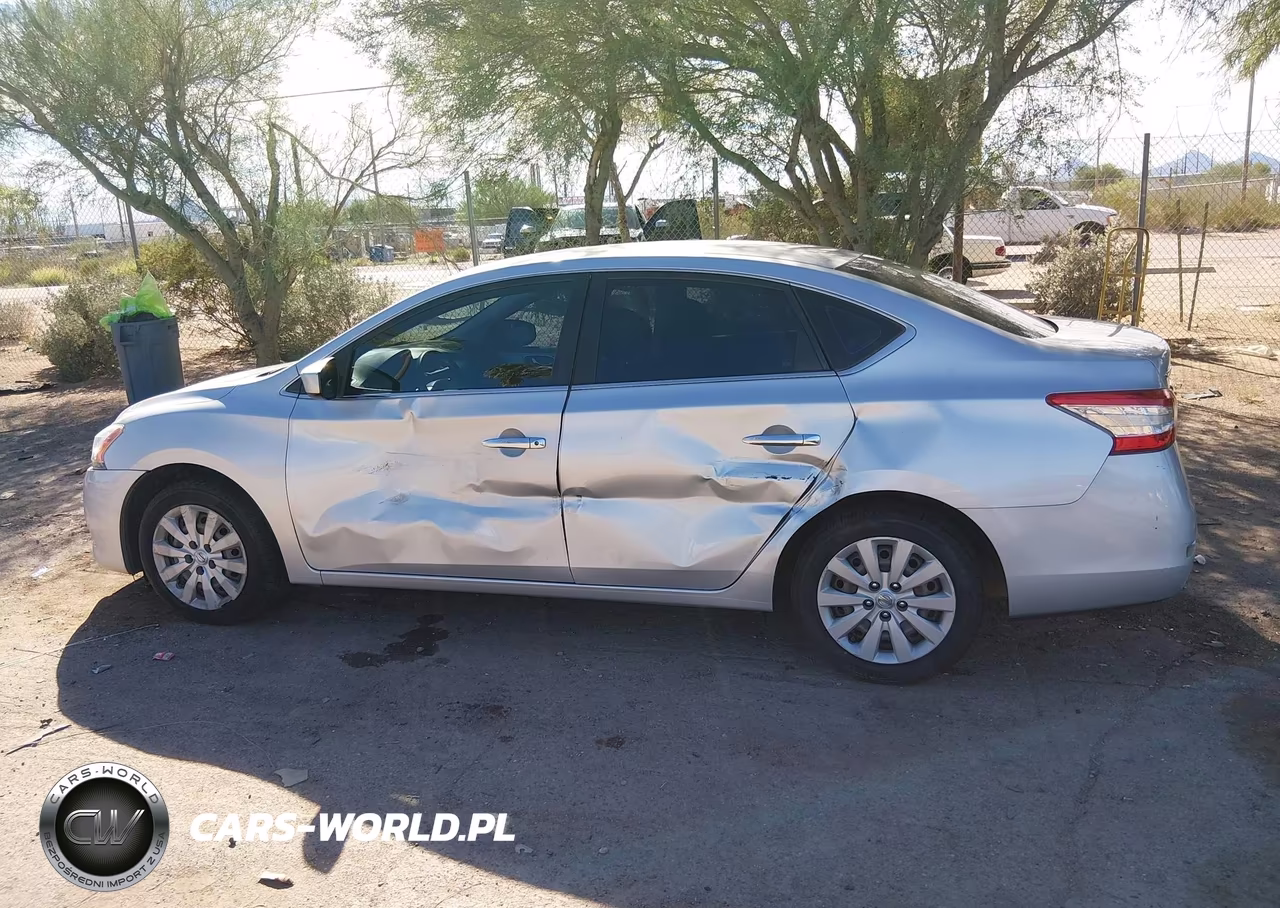 2015 Nissan Sentra S VIN:3N1AB7AP1FY355991 - 14