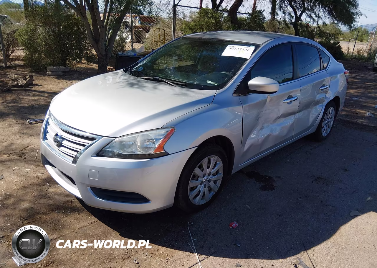 2015 Nissan Sentra S VIN:3N1AB7AP1FY355991 - 2