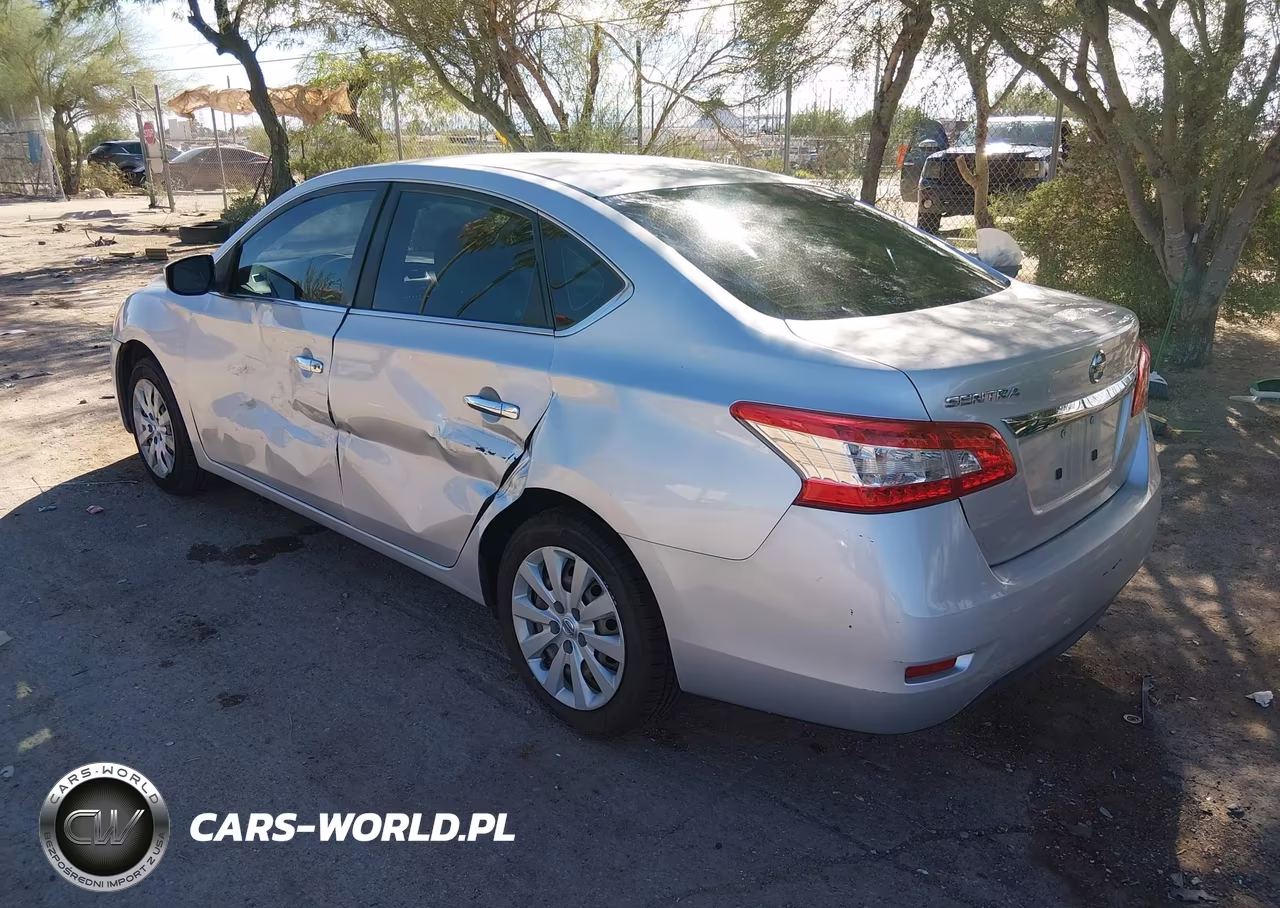 2015 Nissan Sentra S VIN:3N1AB7AP1FY355991 - 3