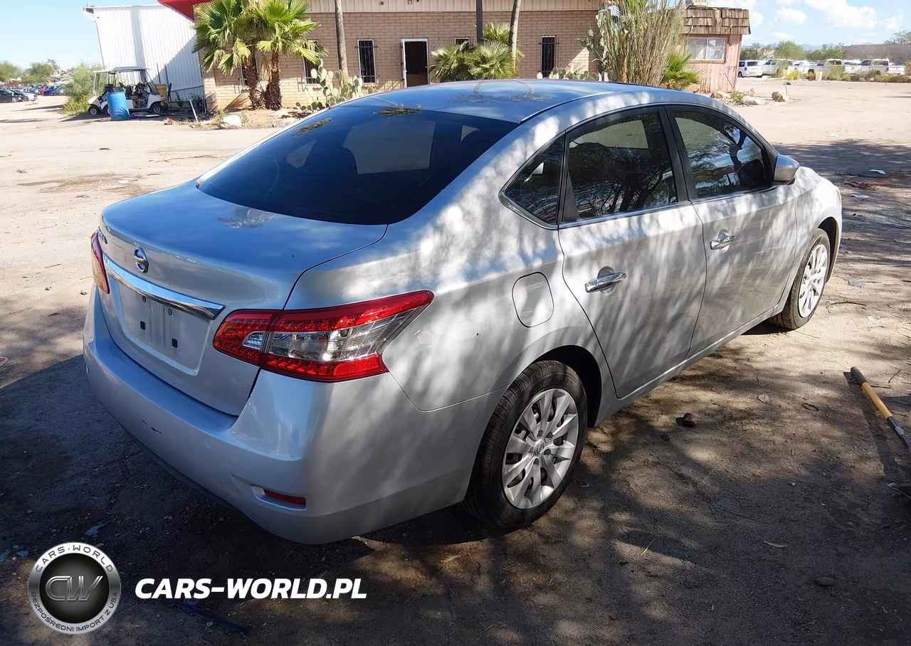 2015 Nissan Sentra S VIN:3N1AB7AP1FY355991 - 4