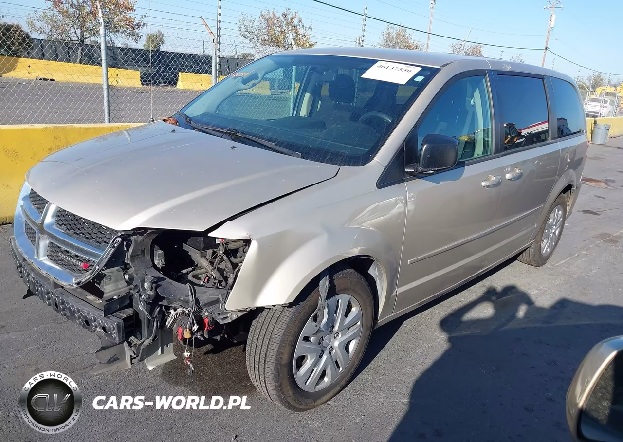 2014 Dodge Grand Caravan Se VIN:2C4RDGBG2ER356025 - 2