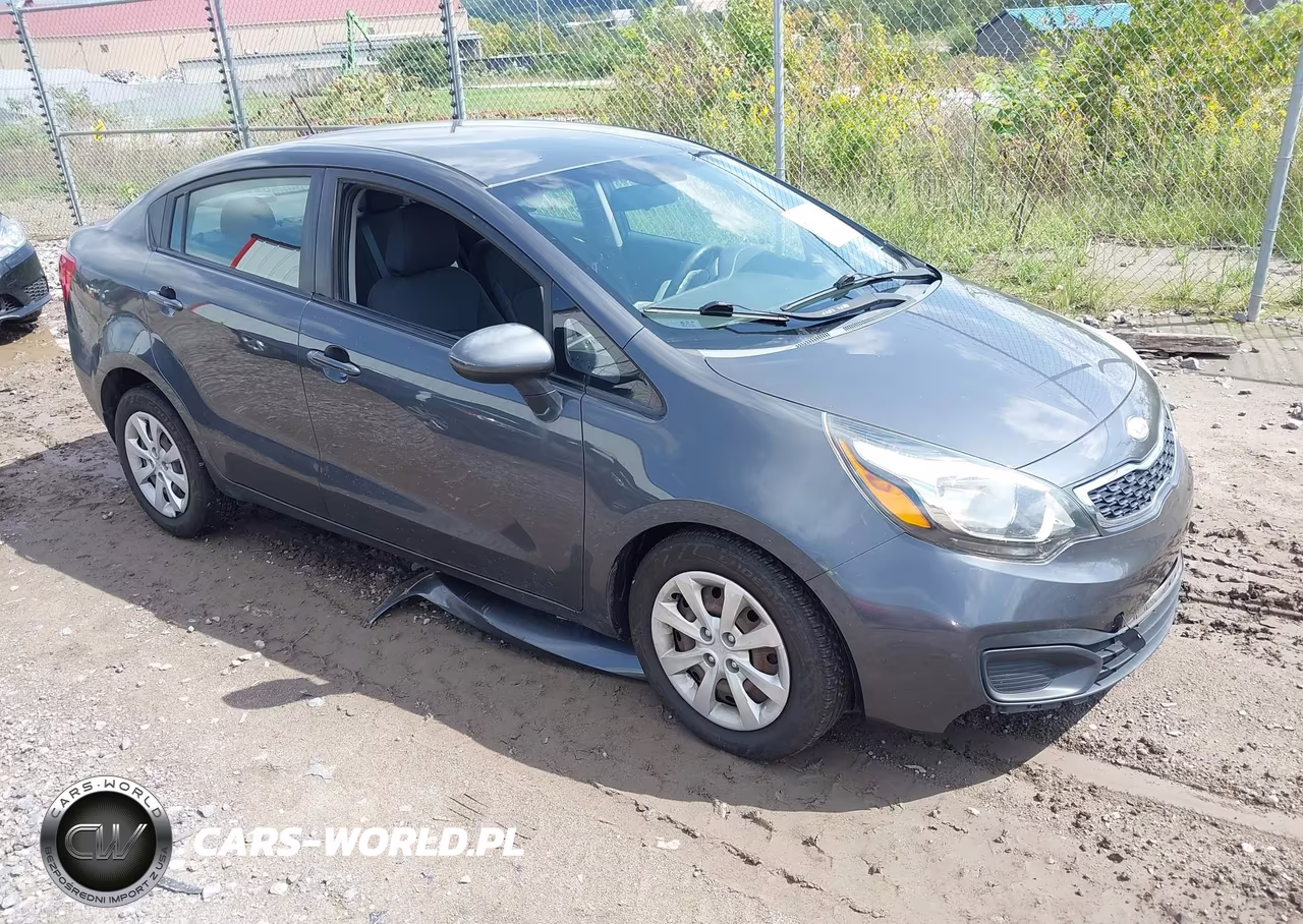 2013 Kia Rio Ex VIN:KNADN4A38D6114072 - 1
