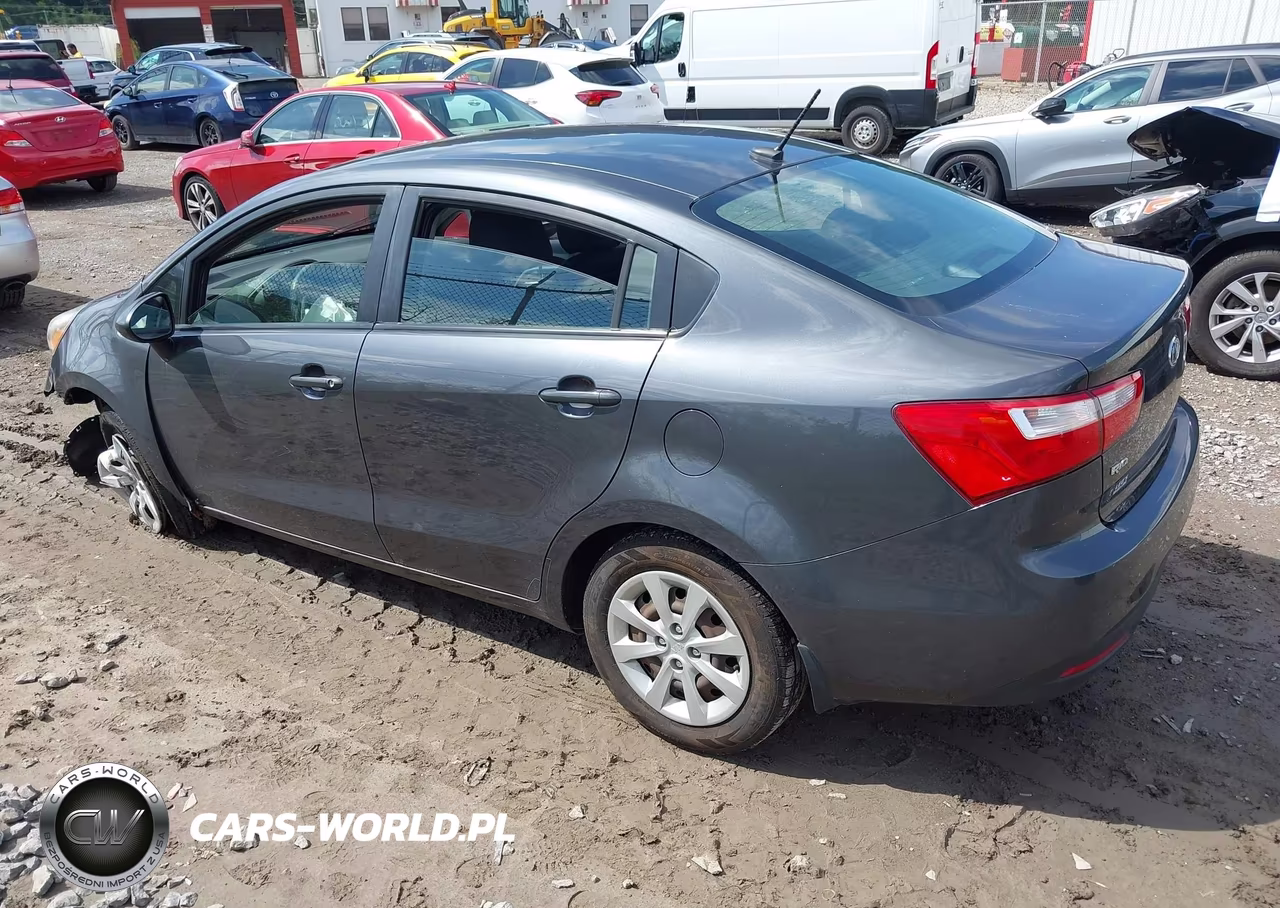 2013 Kia Rio Ex VIN:KNADN4A38D6114072 - 3