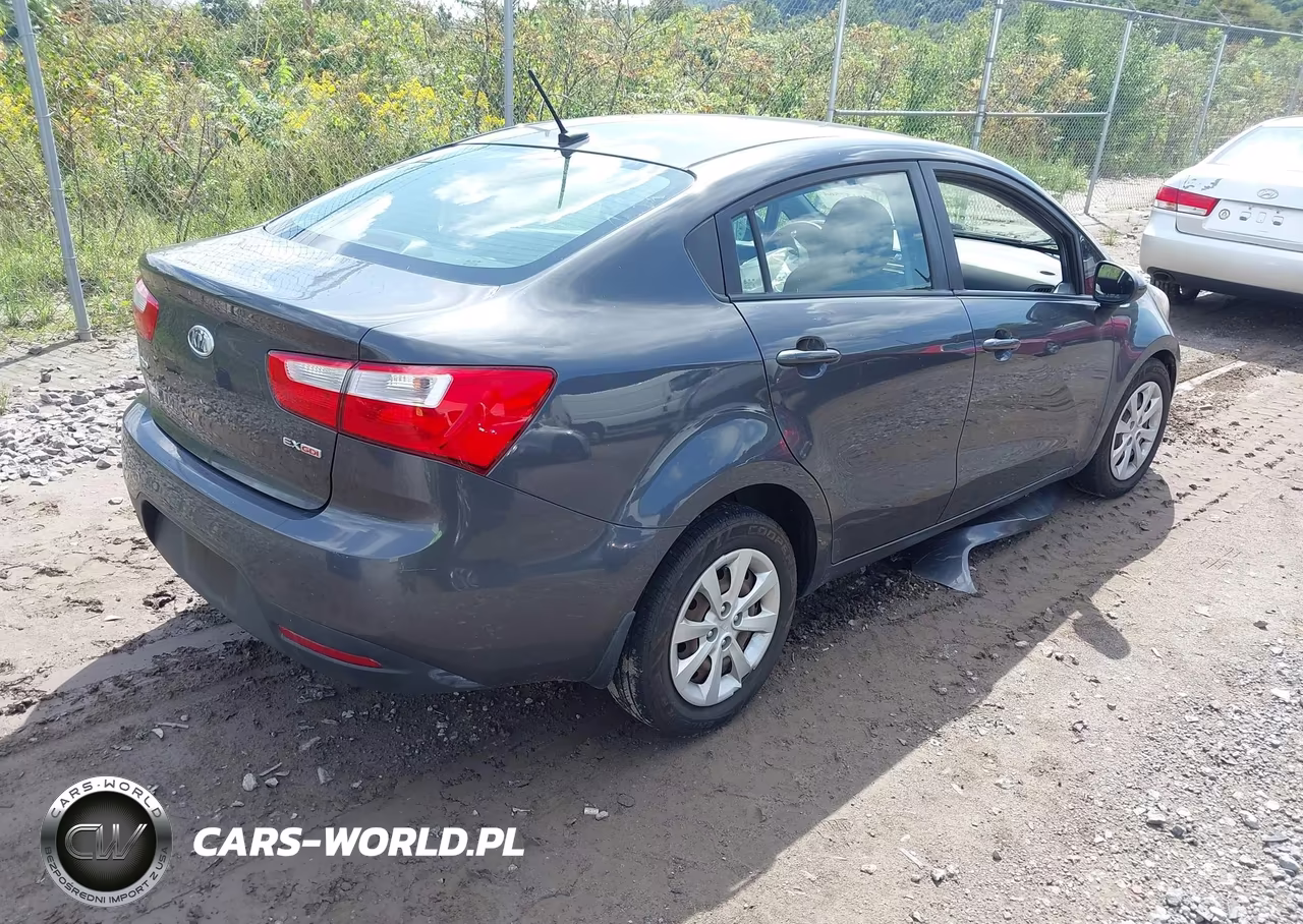 2013 Kia Rio Ex VIN:KNADN4A38D6114072 - 4