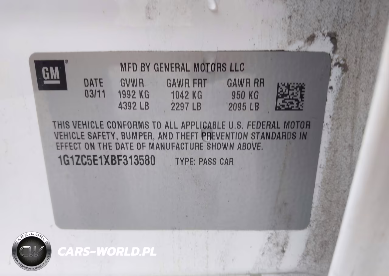 2011 Chevrolet Malibu 1Lt VIN:1G1ZC5E1XBF313580 - 9