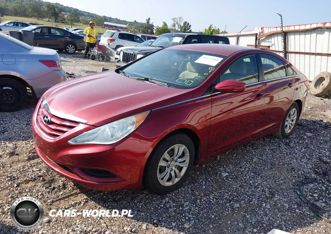 2012 Hyundai Sonata Gls VIN:5NPEB4AC6CH491925 - 2