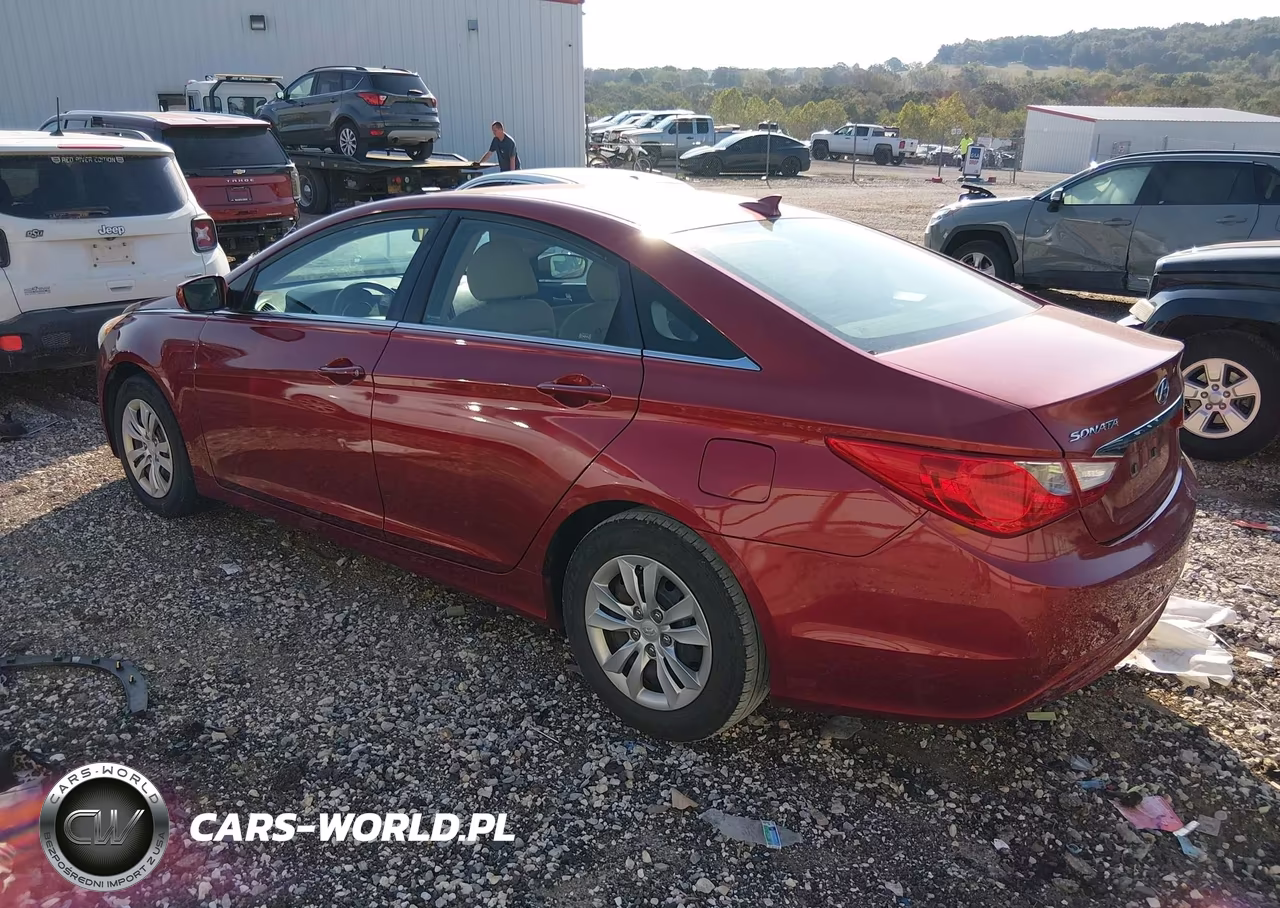 2012 Hyundai Sonata Gls VIN:5NPEB4AC6CH491925 - 3