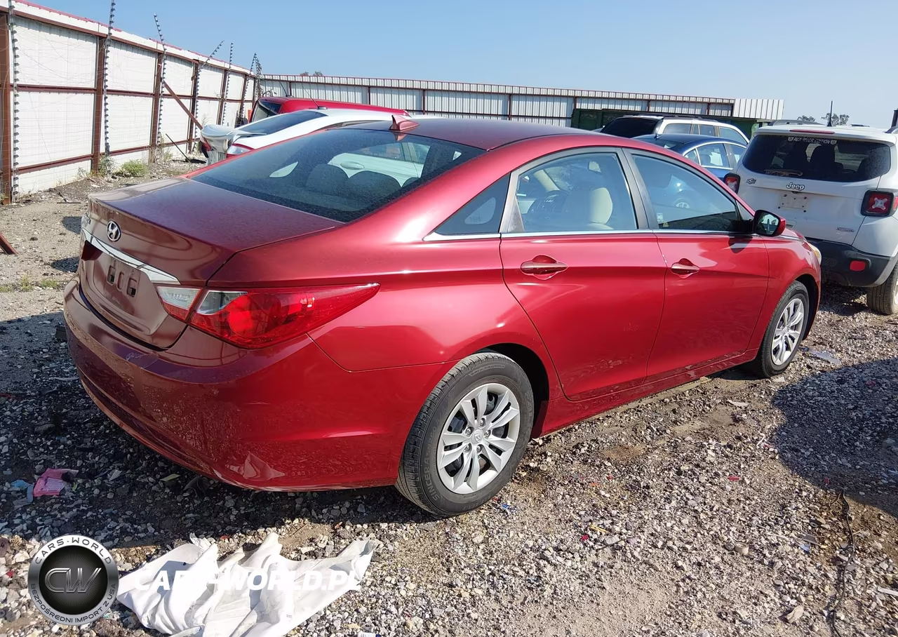 2012 Hyundai Sonata Gls VIN:5NPEB4AC6CH491925 - 4