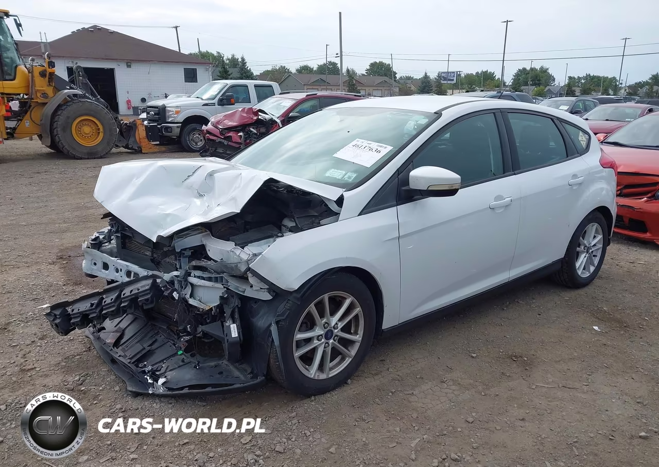 2015 Ford Focus Se VIN:1FADP3K25FL301387 - 2
