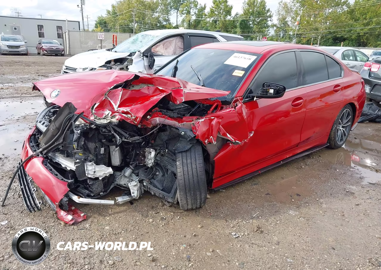 2022 BMW 330I xDrive VIN:3MW5R7J07N8C38067 - 2