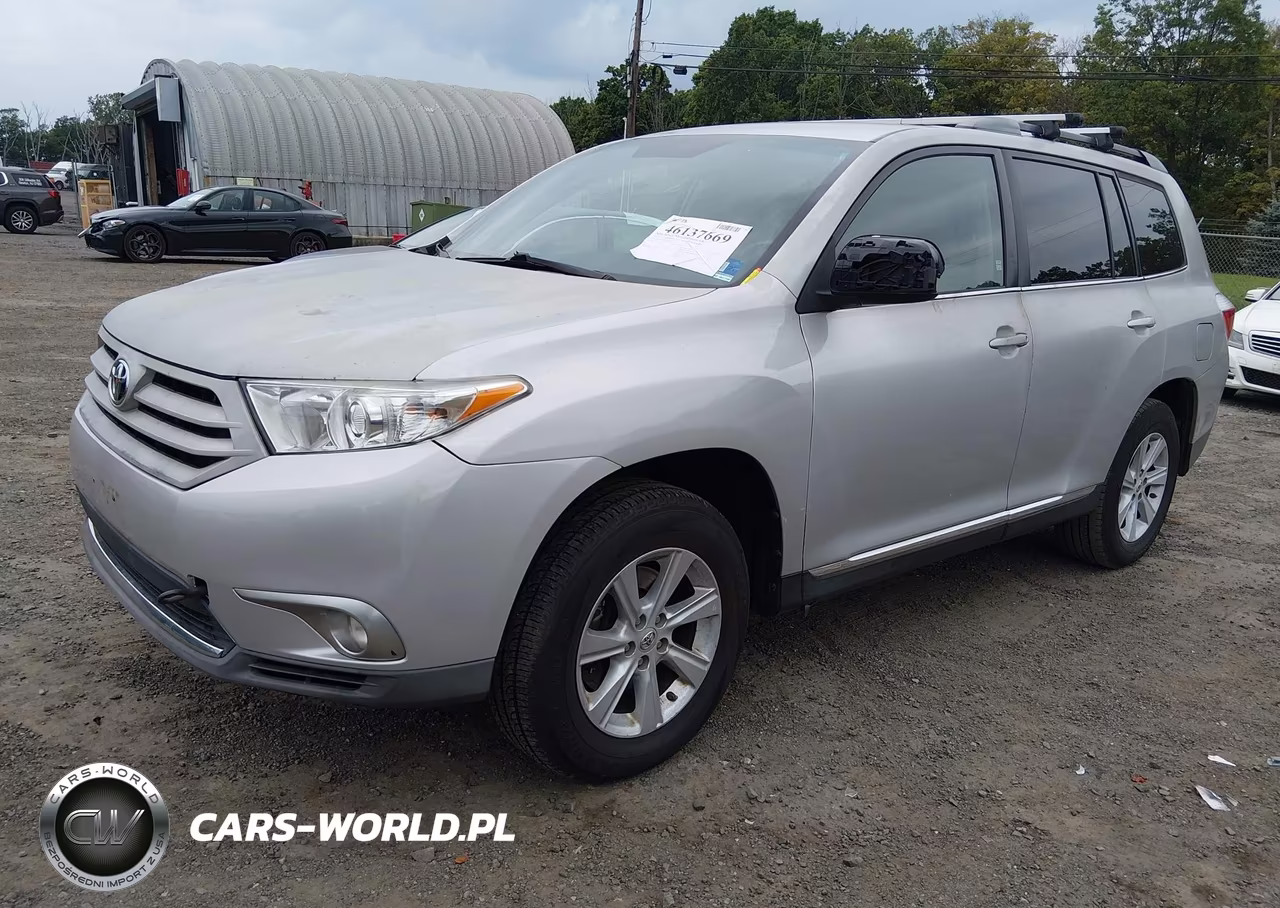2012 Toyota Highlander Base V6 VIN:5TDBK3EH5CS141330 - 2