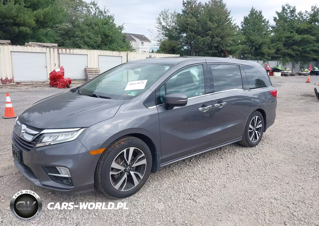 2018 Honda Odyssey Elite VIN:5FNRL6H91JB089536 - 2