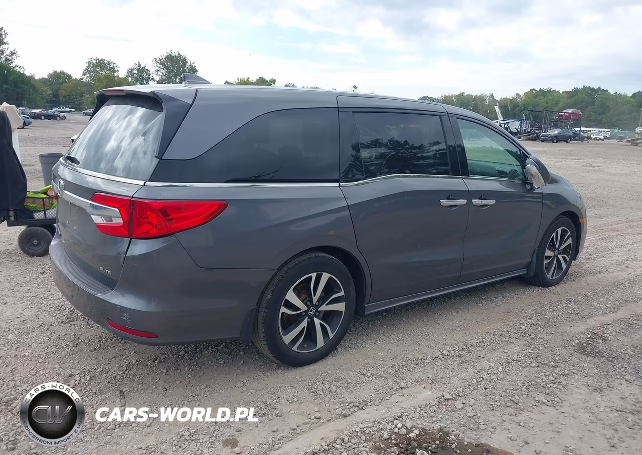 2018 Honda Odyssey Elite VIN:5FNRL6H91JB089536 - 4