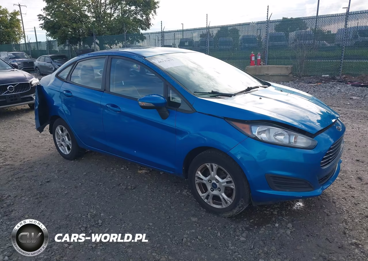 2014 Ford Fiesta Se VIN:3FADP4BJ9EM165288 - 1