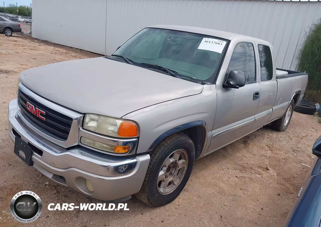 2005 GMC Sierra 1500 Sle VIN:1GTEC19T65E250496 - 2