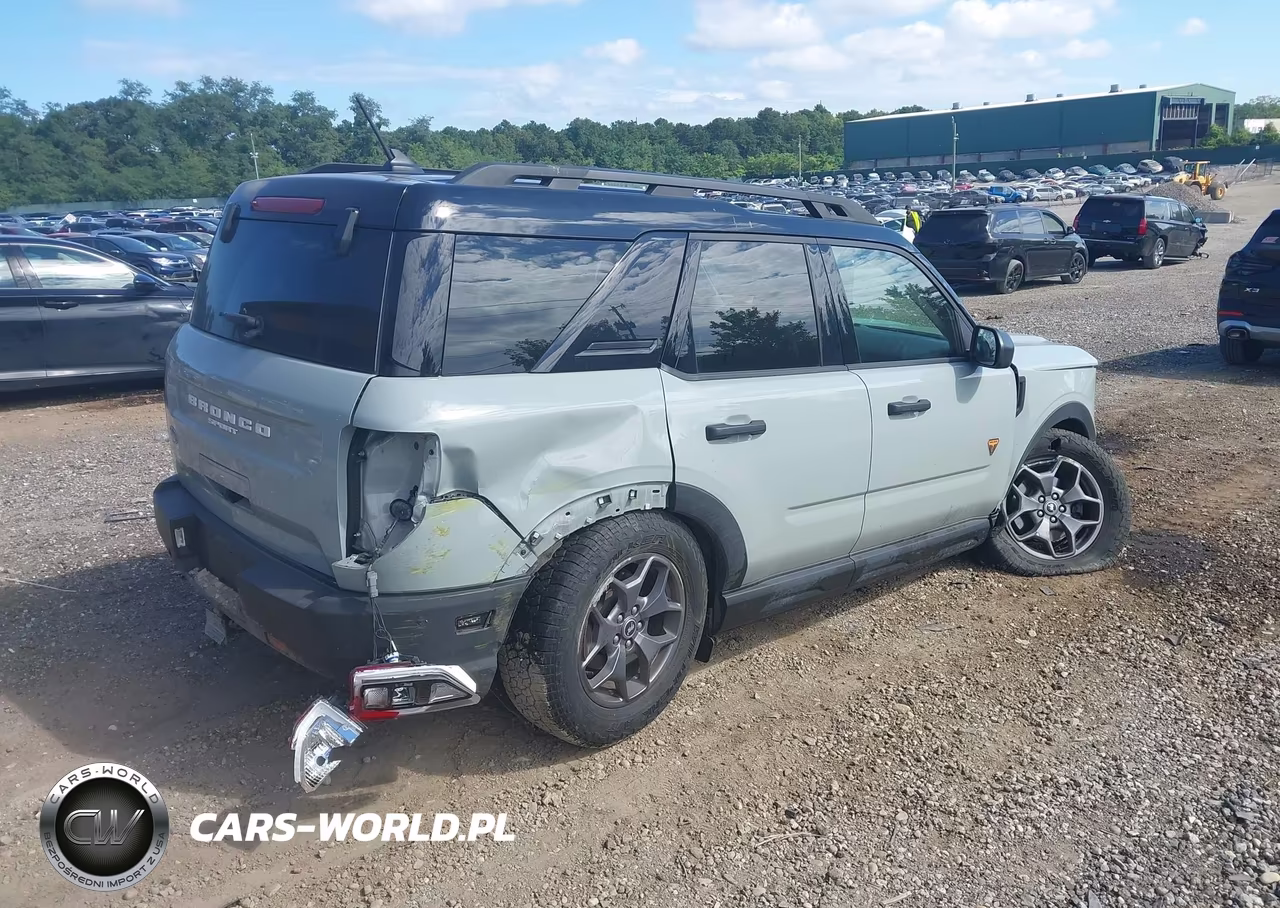 2024 Ford Bronco Sport Badlands VIN:3FMCR9D94RRE02287 - 4