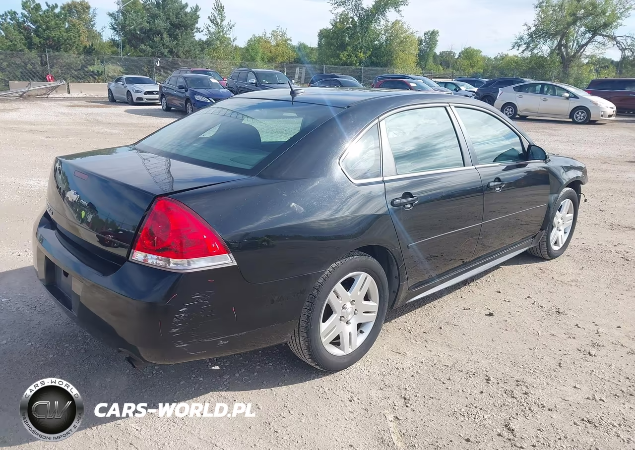 2013 Chevrolet Impala Lt VIN:2G1WG5E37D1120709 - 4