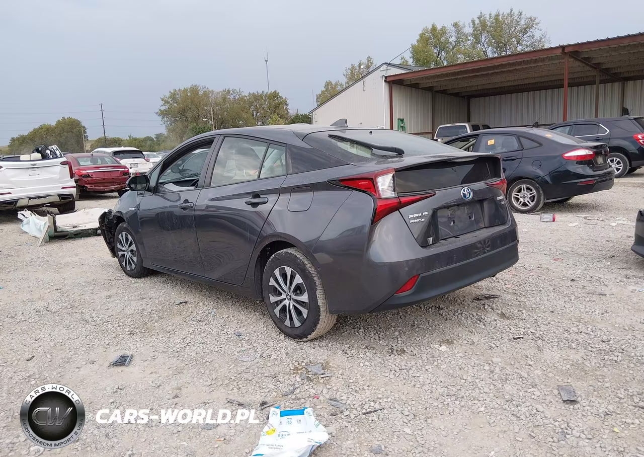 2019 Toyota Prius Xle VIN:JTDL9RFU5K3009098 - 3