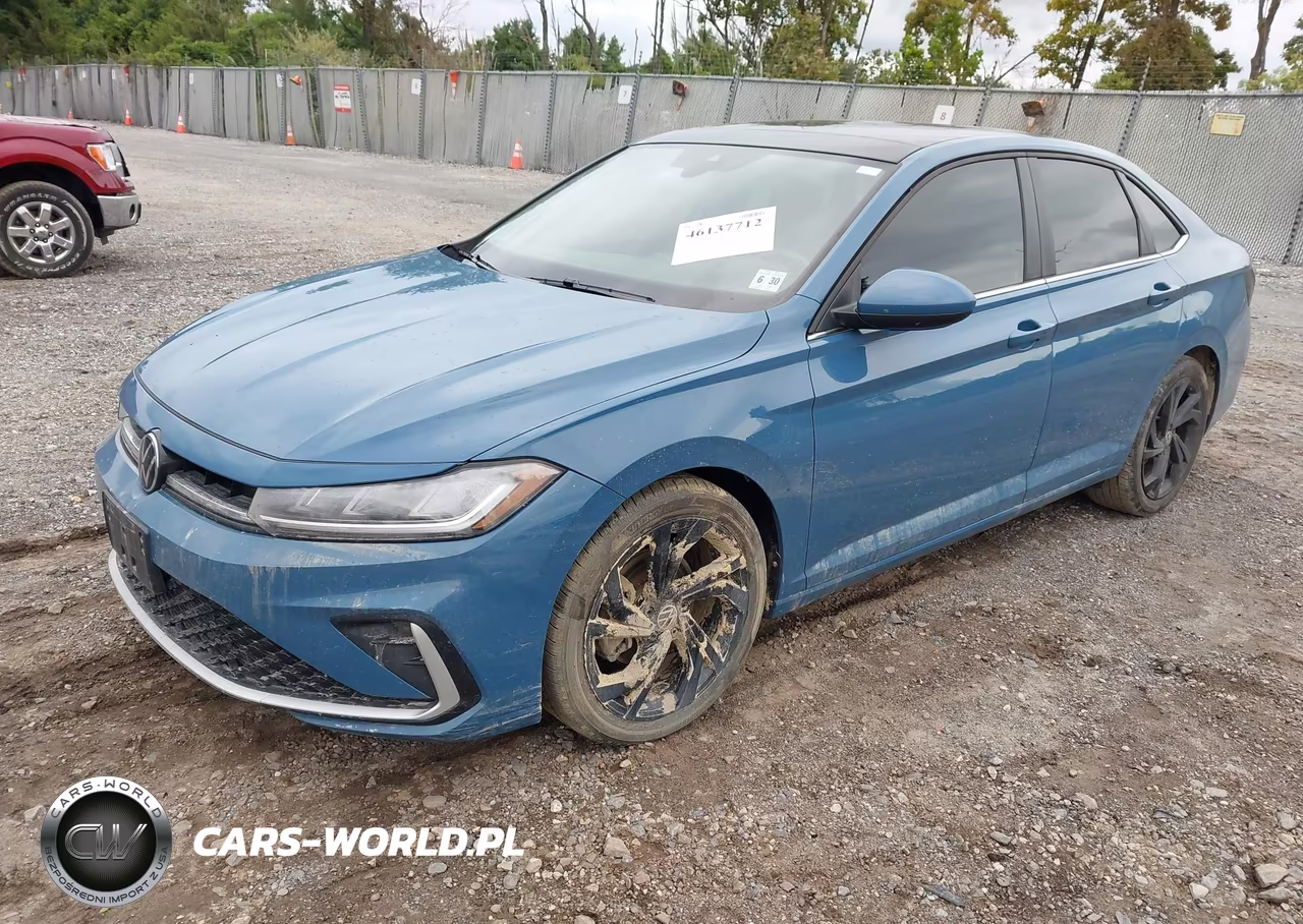 2025 Volkswagen Jetta 1.5T Se VIN:3VW7X7BU6SM077505 - 2