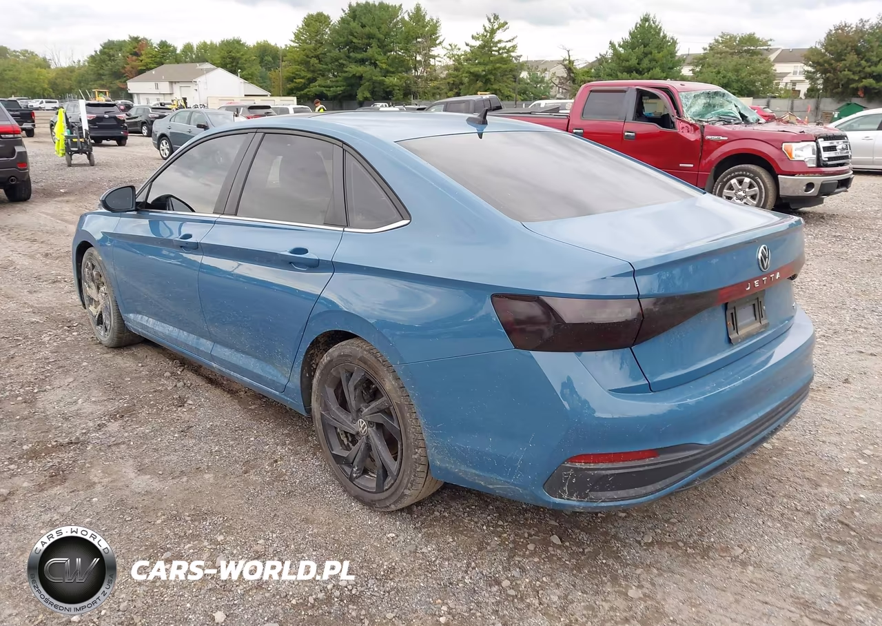 2025 Volkswagen Jetta 1.5T Se VIN:3VW7X7BU6SM077505 - 3