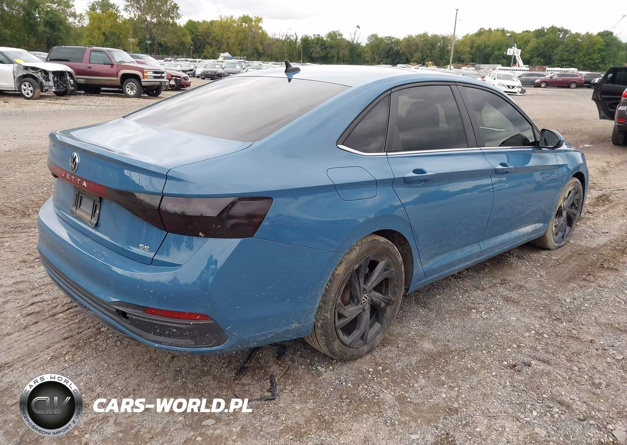 2025 Volkswagen Jetta 1.5T Se VIN:3VW7X7BU6SM077505 - 4