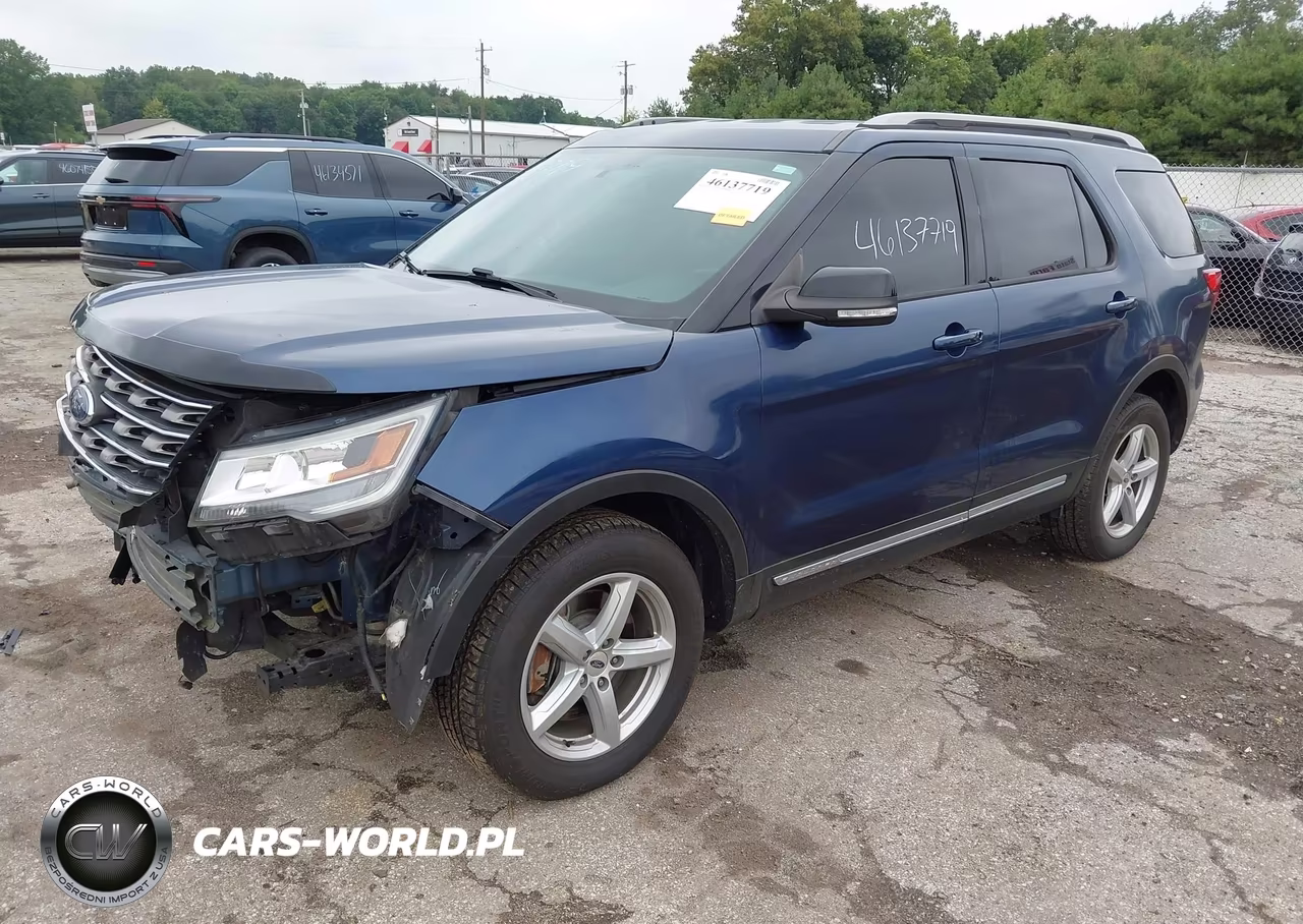 2017 Ford Explorer Xlt VIN:1FM5K8D82HGD47715 - 2