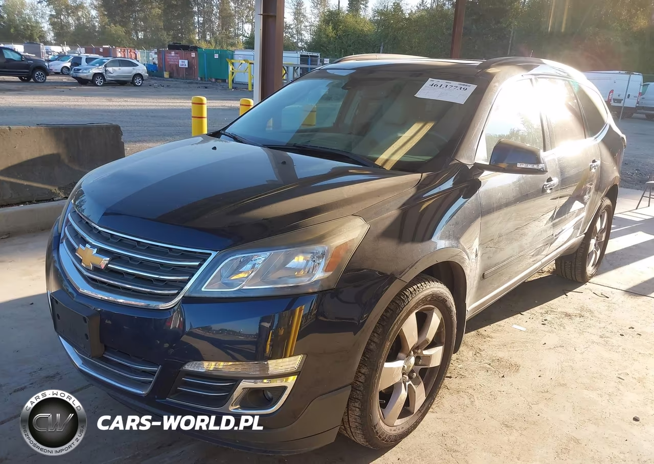 2015 Chevrolet Traverse Ltz VIN:1GNKRJKDXFJ208255 - 2