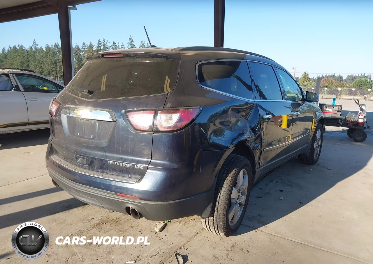 2015 Chevrolet Traverse Ltz VIN:1GNKRJKDXFJ208255 - 4