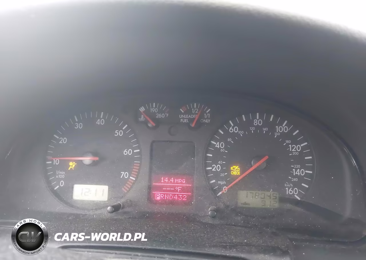 2000 Volkswagen Passat Glx VIN:WVWWH23B1YE384591 - 7