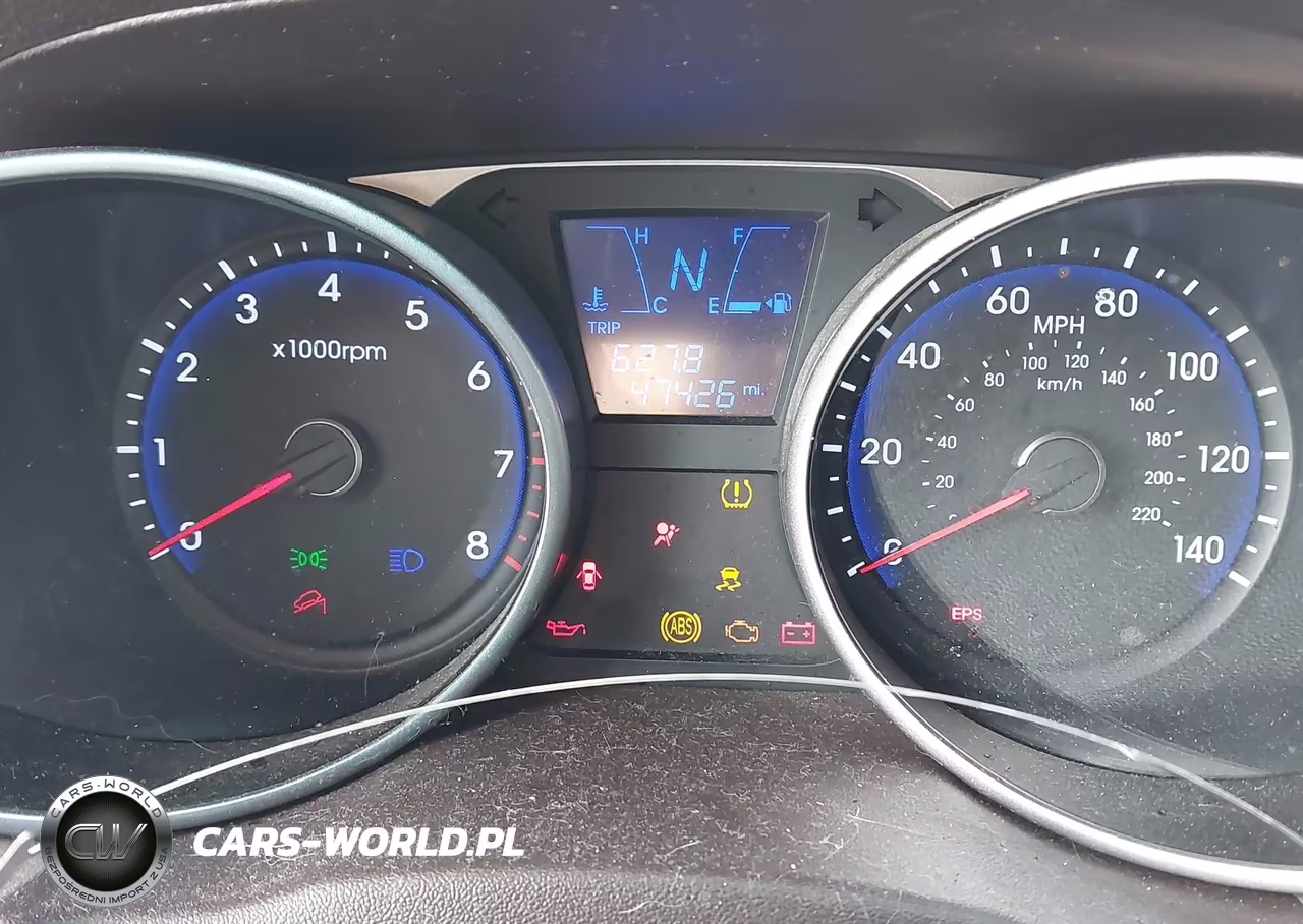 2013 Hyundai Tucson Gls VIN:KM8JU3AC8DU614923 - 7