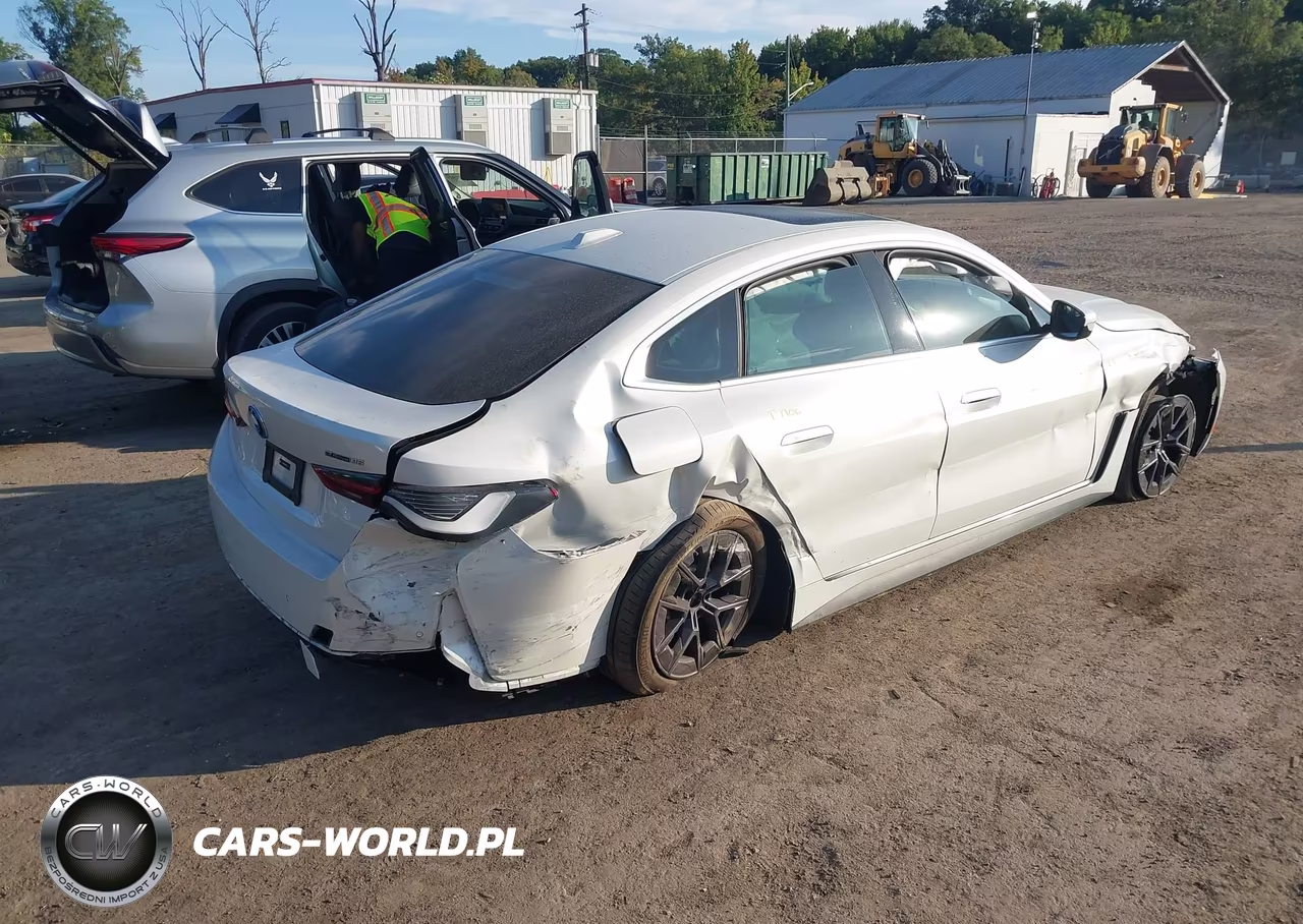 2024 BMW I4 Gran Coupe Edrive35 VIN:WBY43AW08RFR84822 - 4