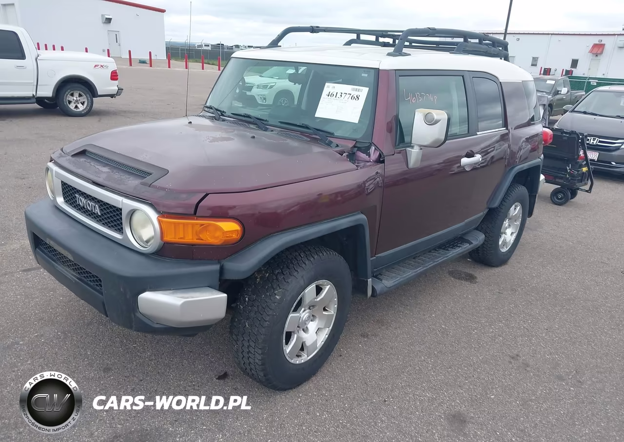 2007 Toyota Fj Cruiser VIN:JTEBU11FX70021496 - 2