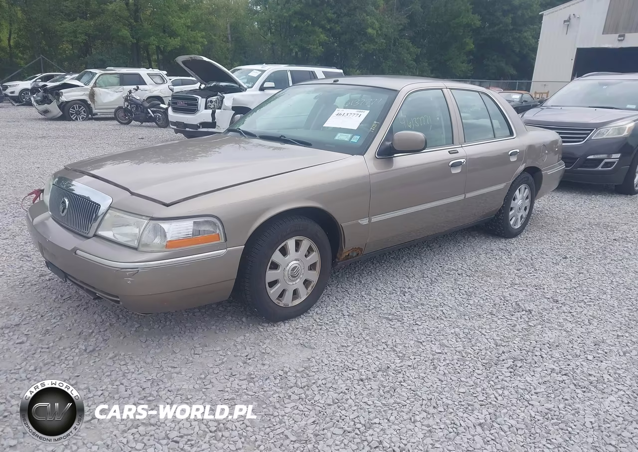 2004 Mercury Grand Marquis Ls VIN:2MEFM75W44X667664 - 2