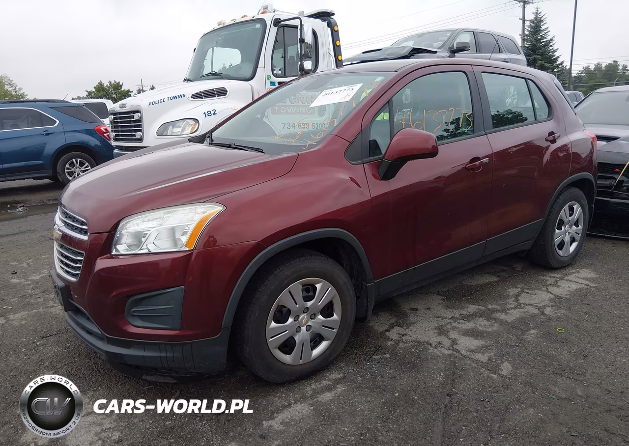 2016 Chevrolet Trax 1Ls VIN:3GNCJKSB1GL153897 - 2