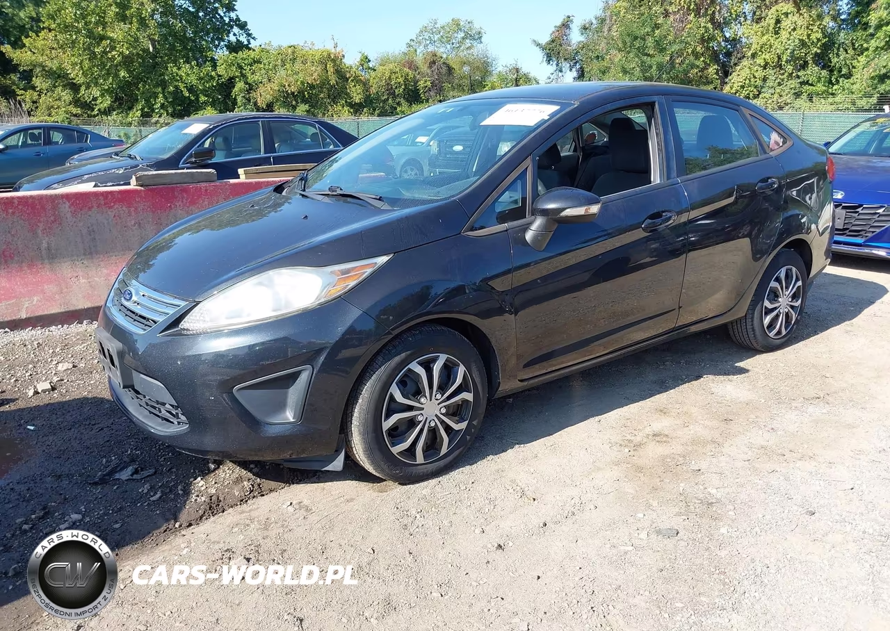 2013 Ford Fiesta Se VIN:3FADP4BJ8DM117604 - 2