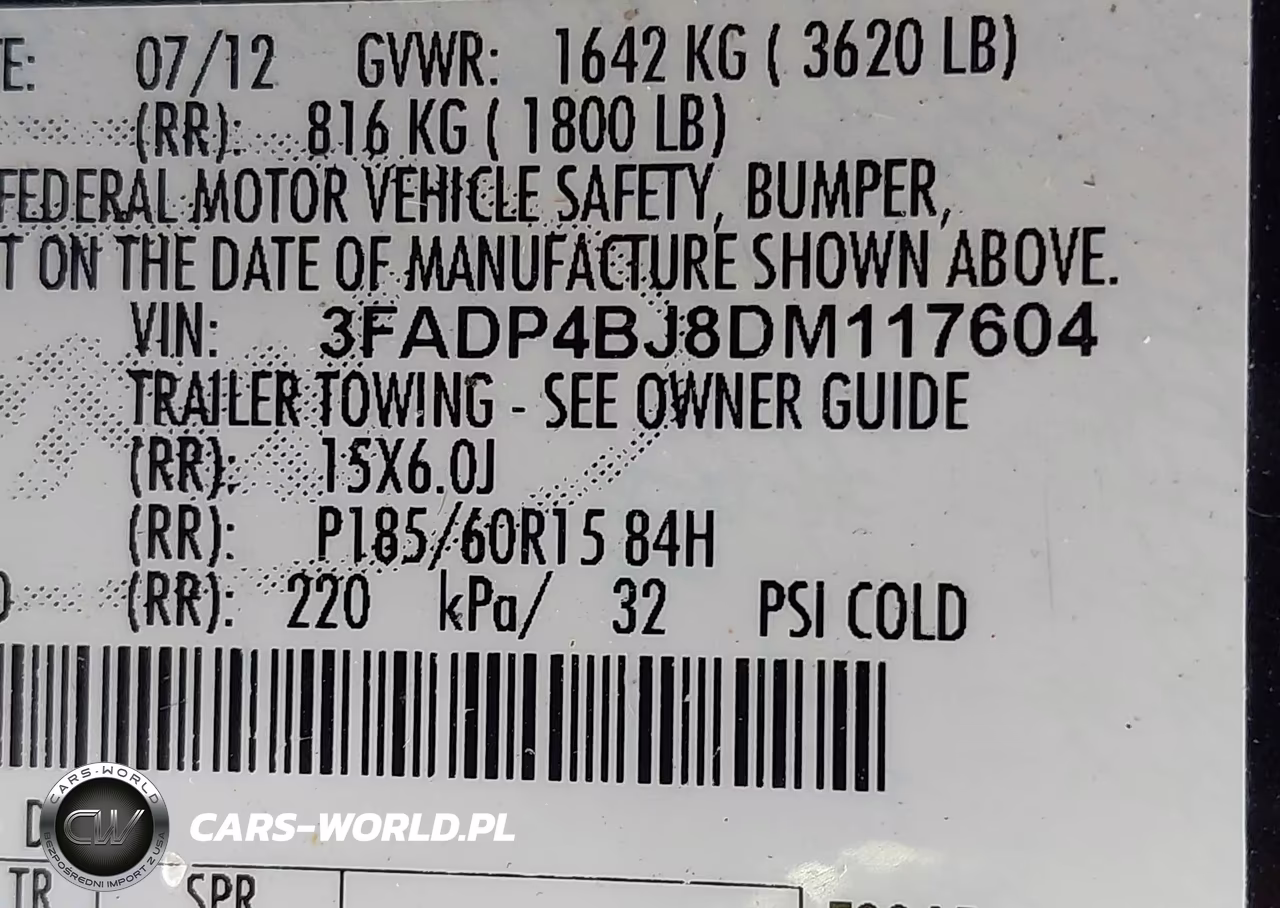 2013 Ford Fiesta Se VIN:3FADP4BJ8DM117604 - 9