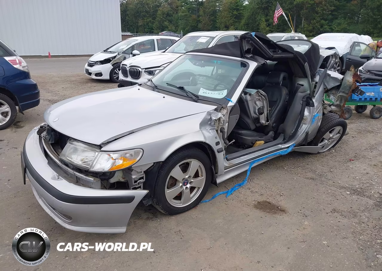 2002 Saab 9-3 Se VIN:YS3DF75K227013130 - 2