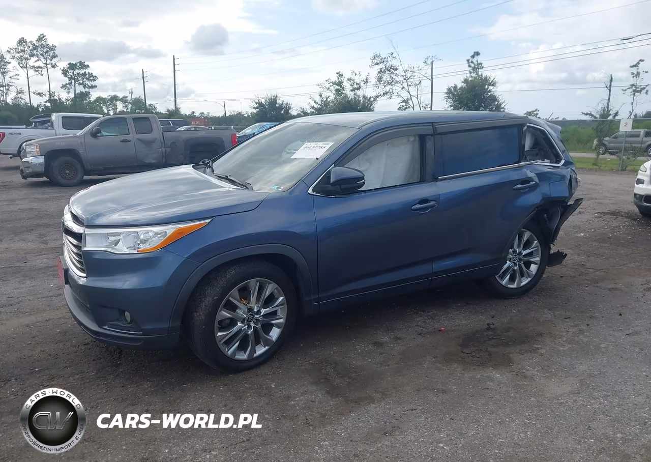 2015 Toyota Highlander Le Plus V6 VIN:5TDZKRFH0FS045223 - 2
