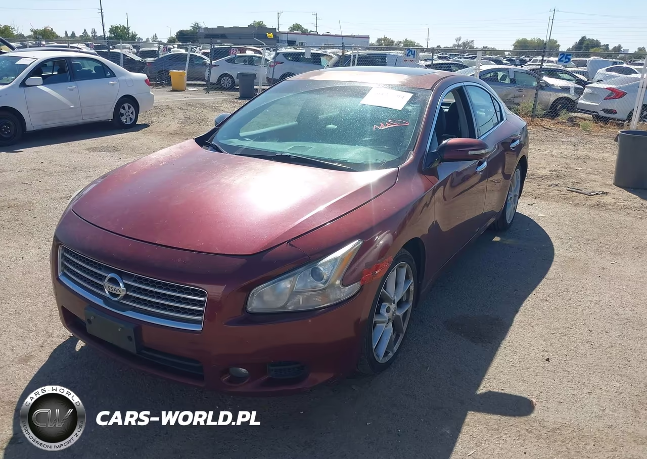 2009 Nissan Maxima 3.5 Sv VIN:1N4AA51E99C843978 - 2
