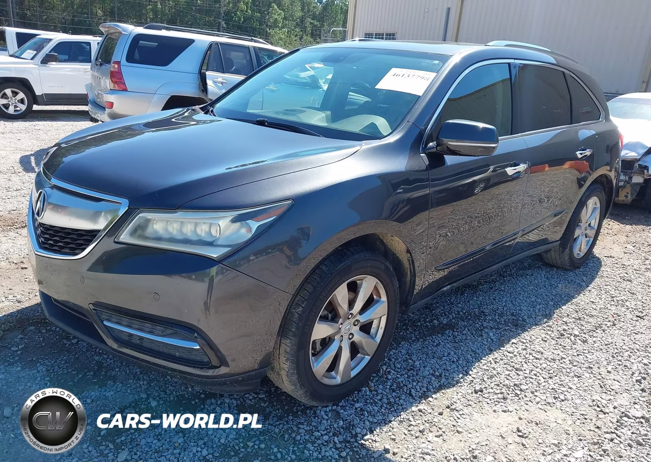 2015 Acura Mdx Advance Pkg W-Entertainment Pkg VIN:5FRYD4H85FB028684 - 2