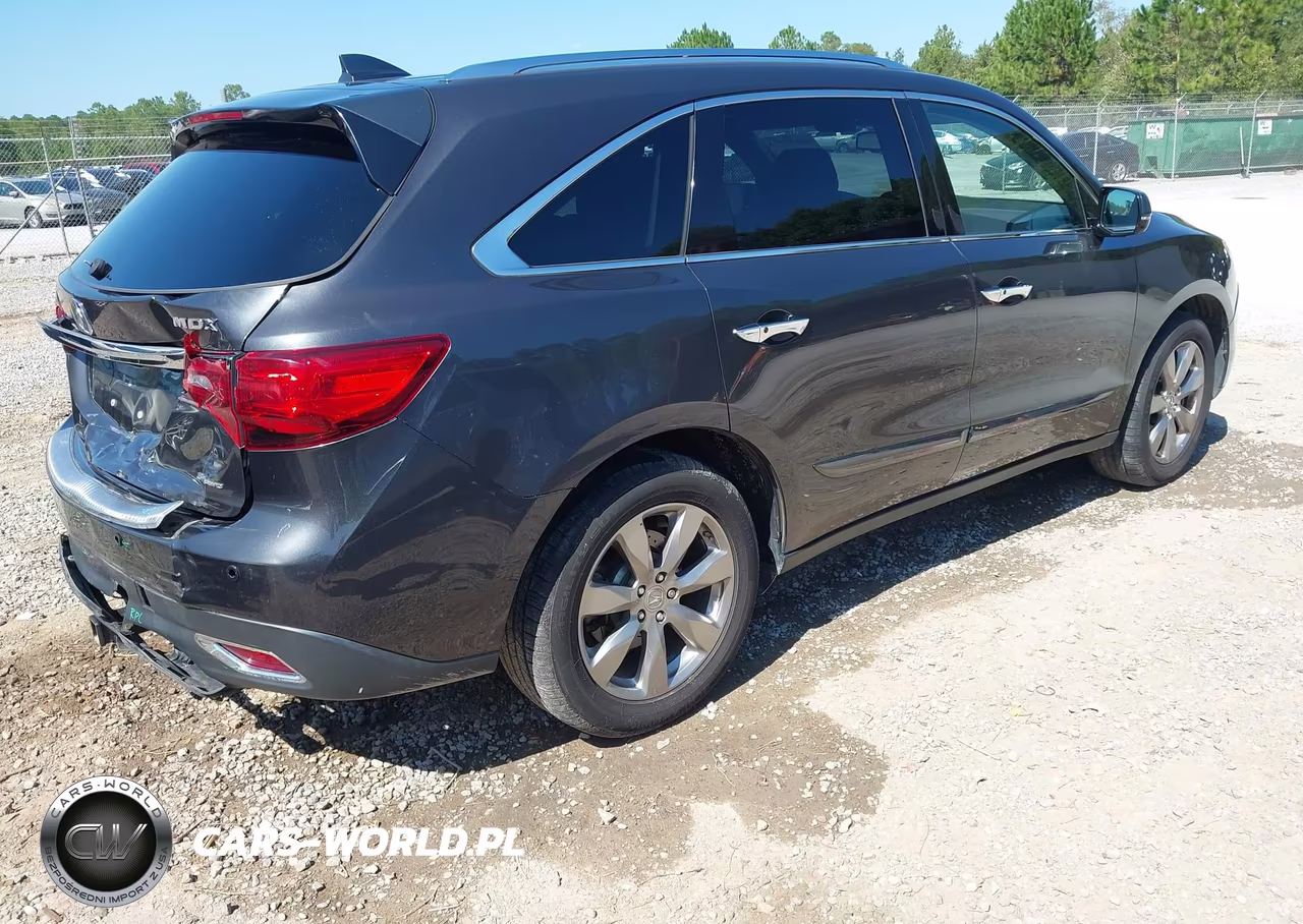 2015 Acura Mdx Advance Pkg W-Entertainment Pkg VIN:5FRYD4H85FB028684 - 4