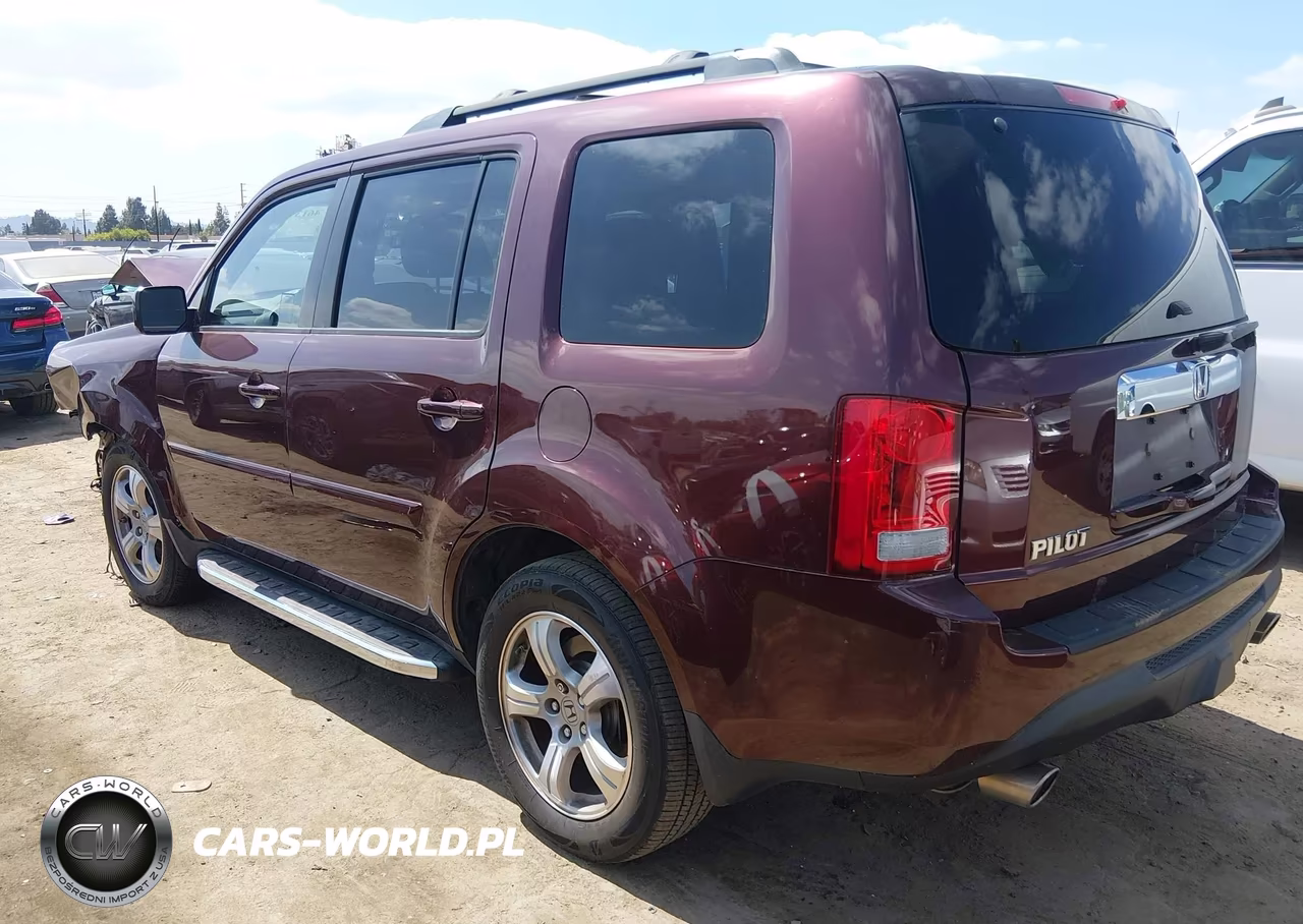 2013 Honda Pilot Ex-L VIN:5FNYF3H59DB010598 - 3