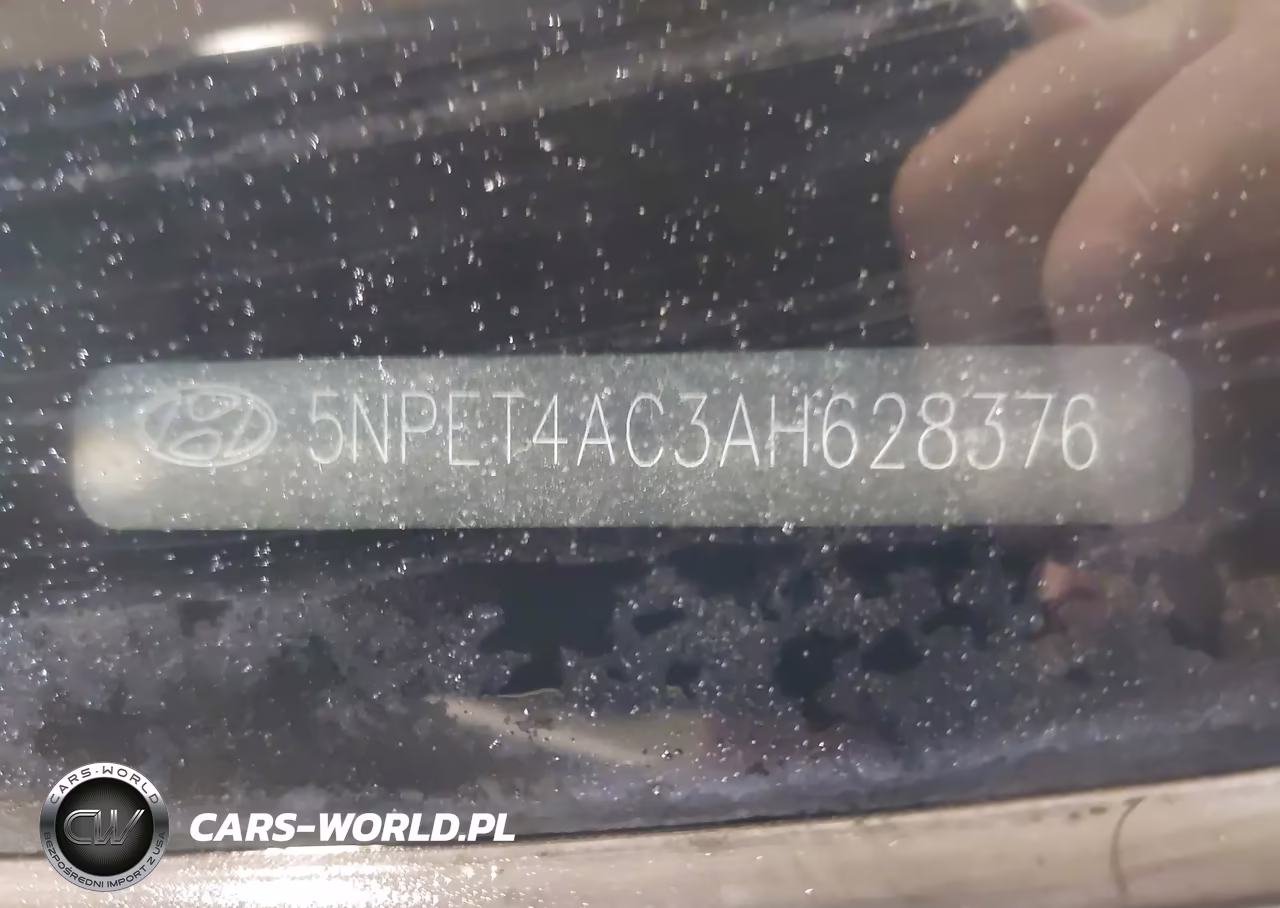 2010 Hyundai Sonata Gls VIN:5NPET4AC3AH628376 - 9