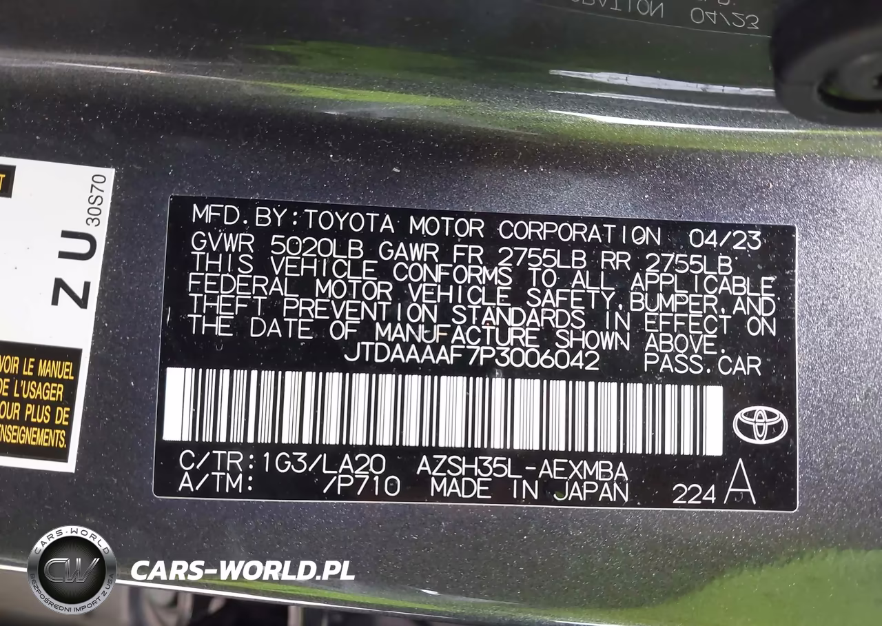2023 Toyota Crown Limited VIN:JTDAAAAF7P3006042 - 9