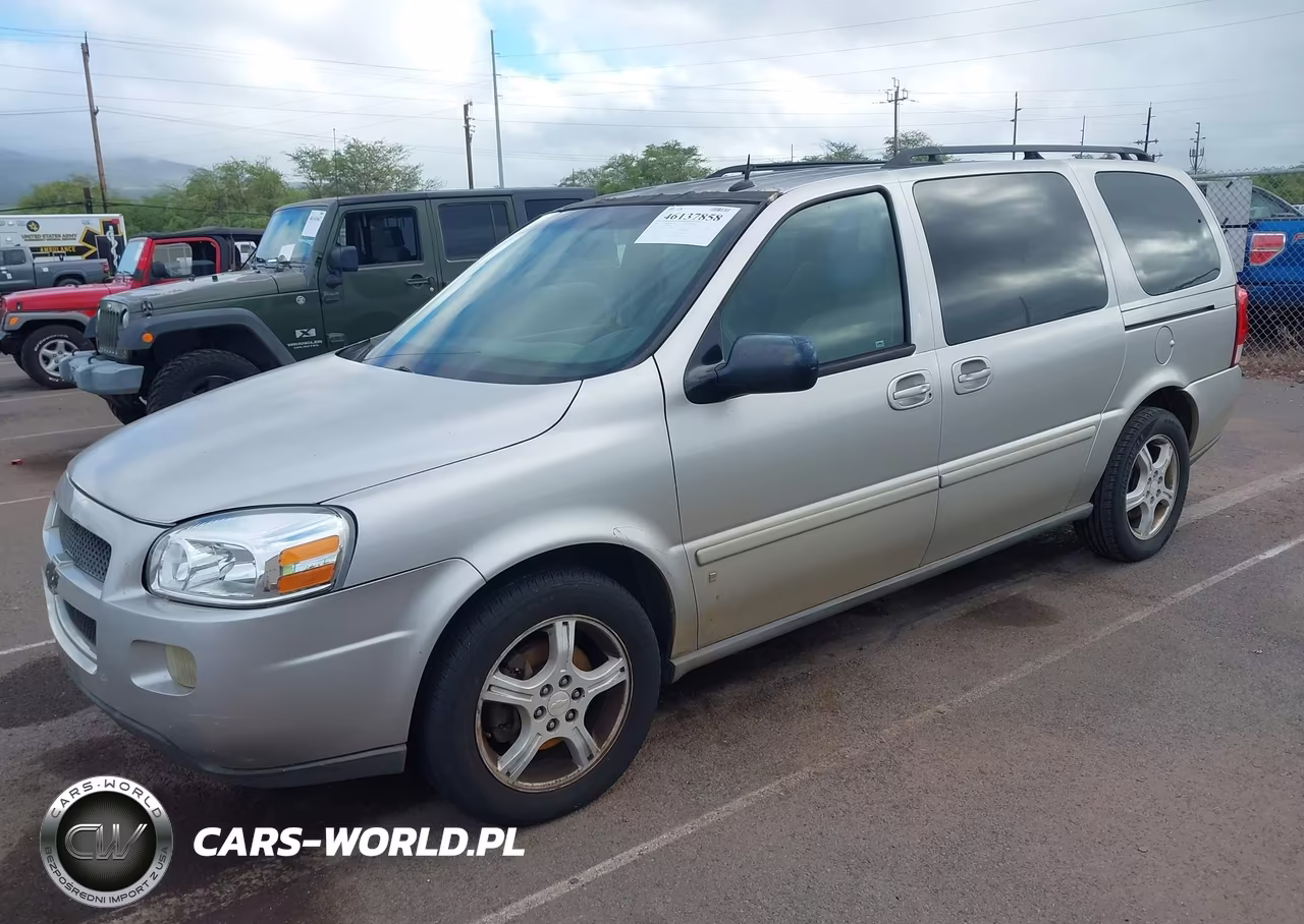 2006 Chevrolet Uplander Lt VIN:1GNDV33L26D188829 - 2