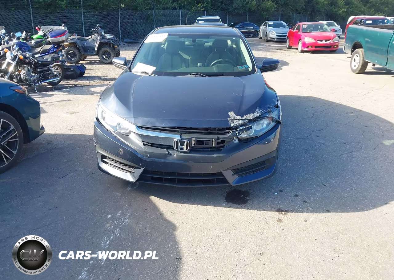 2016 Honda Civic Lx VIN:19XFC2F56GE217828 - 13